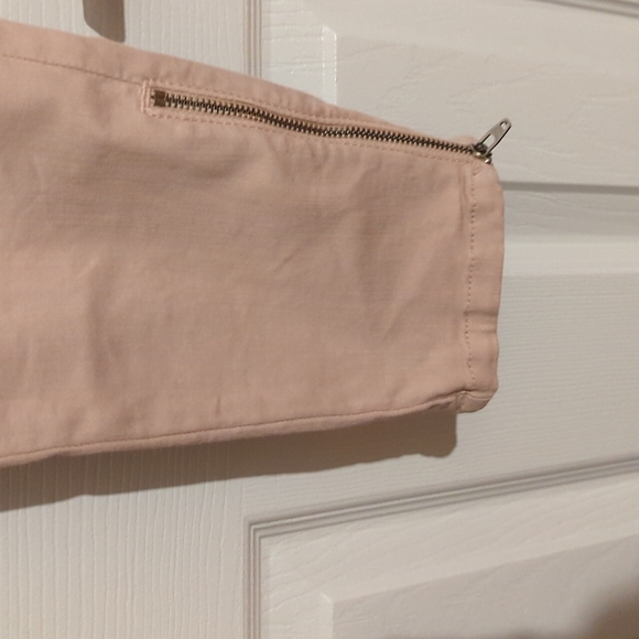 Mavi jeans, woman's size 30, pink Adriana mid-rise, super skinny, ankle zip - Picture 4 of 5